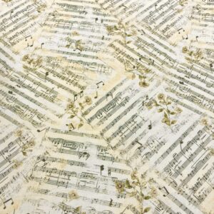 Cre05/DD - Modern Lace Music Sheet Ivory