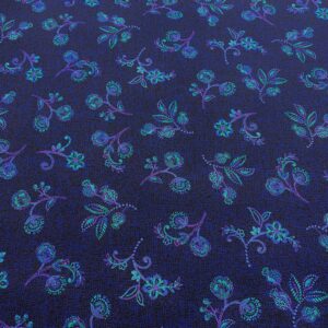 Blu24/DD - Indigo Gardens -Joacobean Navy 190cm Piece