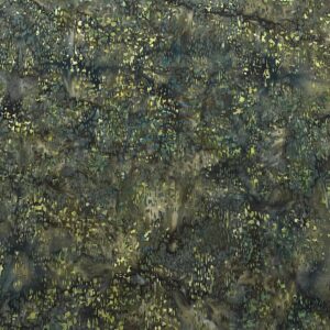 BK06/DD - Rainforest Textures Green Bali Handpaints 95cm Piece