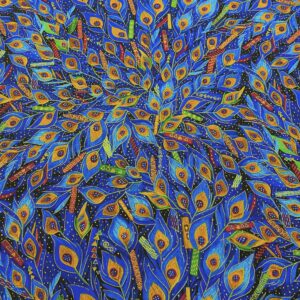 Multi12/DD - Gilded Plume Peacock Feathers
