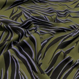 V35/DD - Wild Olive Viscose Crepe