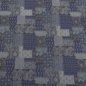 Blu72/DD - Sevenberry Indigo Patchwork 130cm Piece