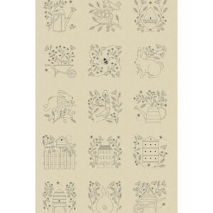 Pan14/DD - Bloom And Grow Linen Flora and Fauna