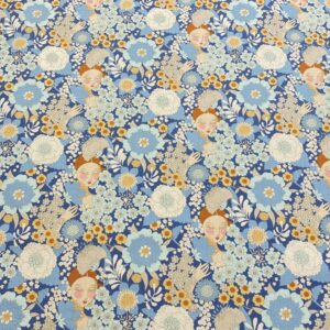 Flor51/DD -Tilda Wallflower - Wallflower blue