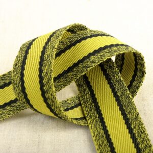 Web08/FF - Olive and Black Mottled Webbing (40mm wide)