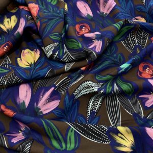 V08/EE - Midnight Tropics Viscose