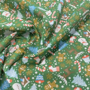 ChrPC/03 - Christmas Motifs Polycotton