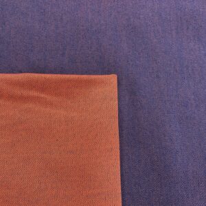 D12/EE - Reversible Norma Orange Stretch Denim