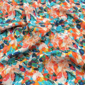 V40/EE - Tropical Leaves Viscose