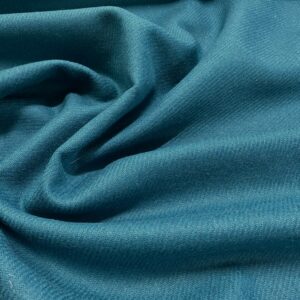 Su01/EE - Diagonal Twill Turquoise Wool - 95cm Piece