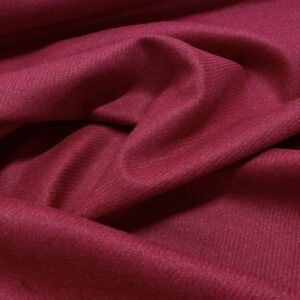 Su03/EE - Diagonal Twill Crimson Red Wool