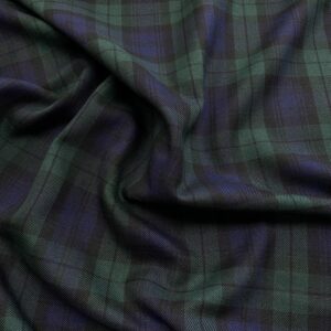 P15/EE - Black Watch Poly Viscose Tartan