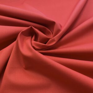 Red04/EE - Red Cotton Percale