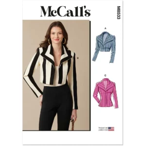 McCalls – M8533 Misses’ Boleros and Jacket