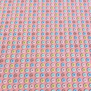 Pin08/EE - Granny's Sewing Room - Buttons Pink