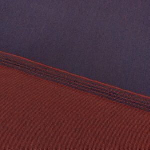 D04/FF- Reversible Norma Red Stretch Denim