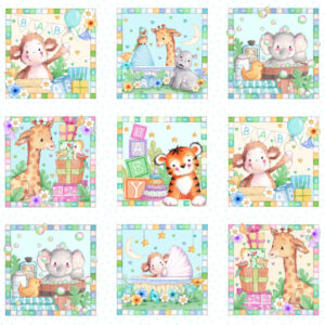 Pan01/FF - Little Ones - Baby Animals Picture Patches