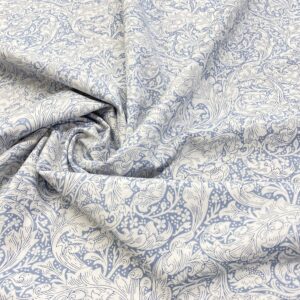 C16/FF - Leaf and Bud Line Cotton Lawn