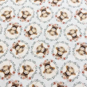 Ani13/FF -  Til The Cows Come Home - Cow Heads & Floral