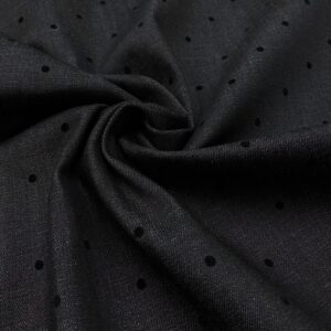 D11/FF - Indigo Flock Spot Stretch Denim