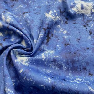 C51/FF - Tie Dye Burst Stretch Cotton Sateen