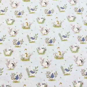 Ani15/FF - Whimsical Fields - Geese Blue