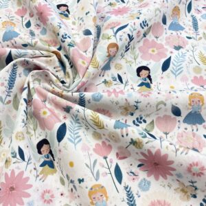 C61/FF - Flower Fairies Cotton Poplin