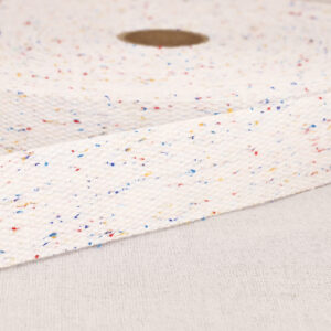 Web31/FF - Mottled White Webbing (30mm Wide)