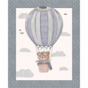 Pan11/FF - Skyward Dreams - Teddy Bear Balloon Panel