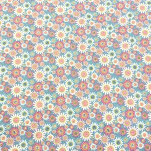 Flor40/FF - Le Petit Escargot - Sunny Daisies Teal