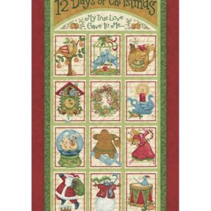 Chr01/GG - 12 Days of Christmas - My True Love Panel