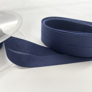 Navy 30mm Poly Cotton "30-1189" Bias Tape