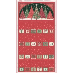 Chr08/GG - Adorn - Christmas Tree Advent Calendar Panel