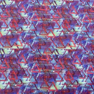Pur04/GG - Layers of Time - Triangles Aqua Red