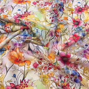 V04/GG - Cottage Garden Rayon Linen Blend
