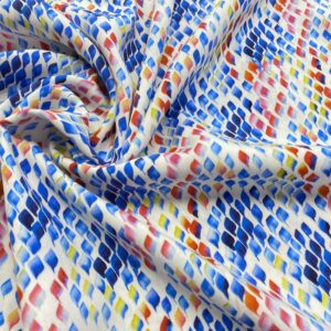 V06/GG -  Little Johnny Painted Leaf Snakeskin Viscose