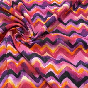 C13/GG - Little Johnny Sunset Zigzag Babycord
