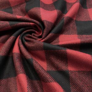 Su02/GG - Red & Black Checked Wool