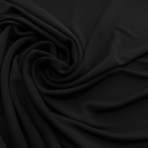 J04/GG - Black Knitted Viscose Jersey
